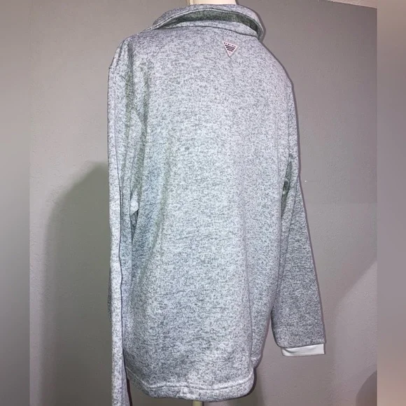 COLUMBIA 1/4 zip PGA Fleece Pullover - WORN ONCE - Picture 2 of 5